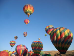 熱気球がいっぱい浮かぶ素敵な9月の週末 @ Great Reno Balloon Race